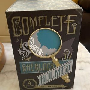 Sherlock Holmes books . 4 volumes . New